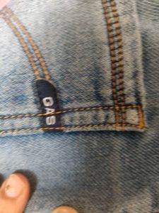 Men's Blue Denim Jeans Gas brand 34 waist