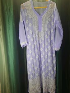 Chikankari Kurti With Inner