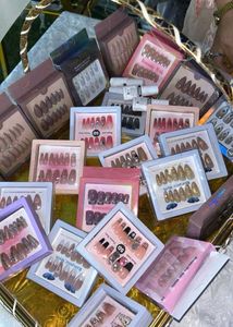 Designer artificial nail pack of 5