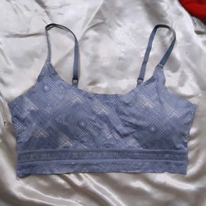 Comfortable Patterned Sports Bra