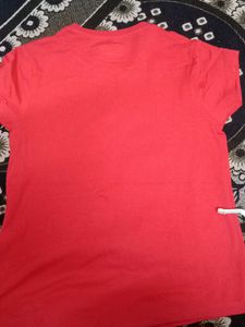 Red Cotton T-Shirt