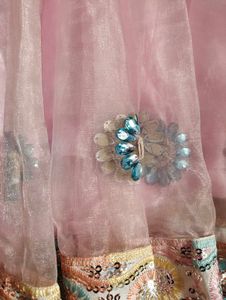 Fastival Skirt Cum Lehenga