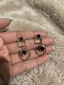 Geometric Drop Earrings