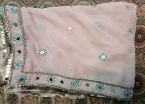 Chikankari Embroidered Lehenga