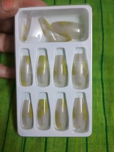 Reusable|Washable Korean Nails - Set Of 12