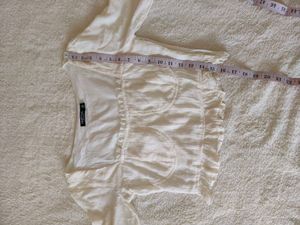 Vintage White Long Sleeve Top