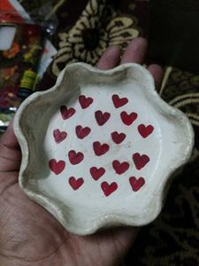 Handmade Heart Trinket Tray