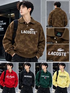 Lacoste Camo Print Polo Sweatshirt