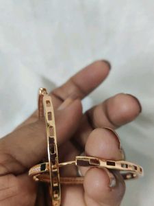 Rose Gold Hoop Earrings