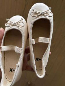 🆕H&amp;M Cute Pink Ballet Flats with Bow