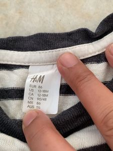 Striped Long Sleeve Top