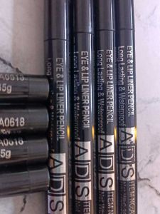 ADS lipliner and eye liner kajal