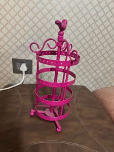 Pink Jewelry Organizer Stand
