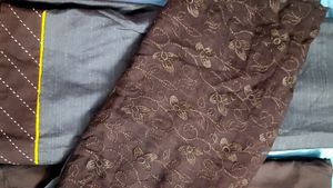 Cotton Silk Khadi Dress Material