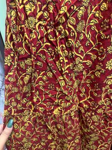 The Vasiliki Maxi Length Cotton Red Halte