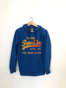 Blue Printed Sweatshirt (Women’s)