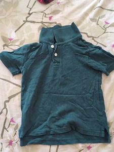 kid's Teal Polo T-Shirt
