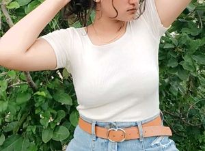 combo of Square Neck T-Shirt