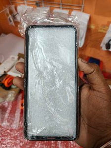 POCO C55 Black Glitter Back Cover with Butterfly C