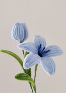Artificial Flower with Bud
