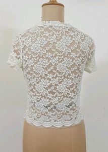 Romantic Floral Lace Top