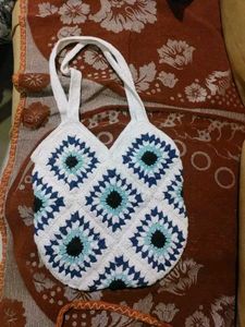crochet handbag