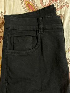 SASSAS black denim jeans