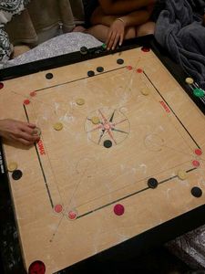 Carrom Board  with Coins Set