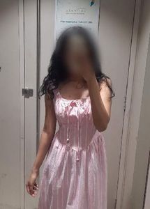 Cute Pink Striped Maxi Dress