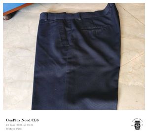36" Men's Navy Blue Trousers Hardly Used