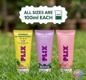Plix Skincare Trio - De-Pigmentation, Acne, Glow