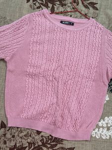 Pink Knit Sweater