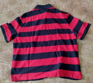 Men's Striped Polo Shirt