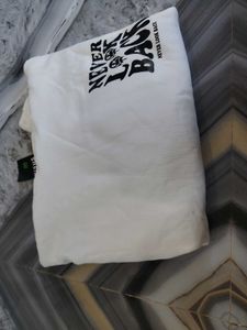 Cream Graphic Hoodie