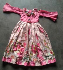 Combo Set Girls Western Dresses