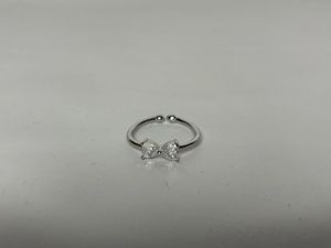 Cute Bow Diamond Ring