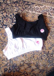 Sport Bra, Combo Of 2, Black Is New