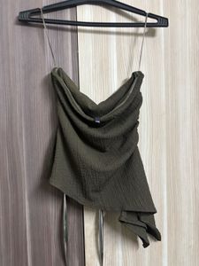 RIO Chic Asymmetrical Drape Top