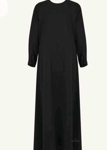 3XL plain abaya / burqa with black duppata