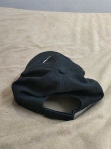 Zara Black Baseball Cap "No Meetings On Mo