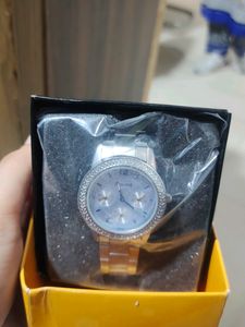 Sonata Blue Dial Analog Watch With Metal Strap