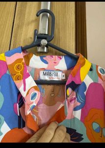 Colorful Printed dress shirt style