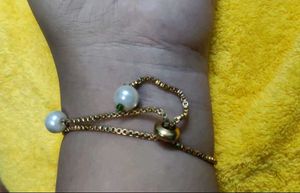 Gemstone &amp; Pearl Charm Necklace