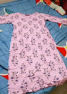 Floral Print Kurta