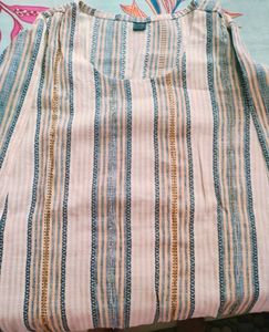 Striped Cotton Kurti