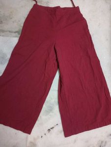 Maroon Embroidered Peplum Kurta set