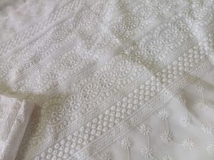 White Embroidered Kurta