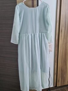 Full Length Anarkali Ready Made Kurti With Belts