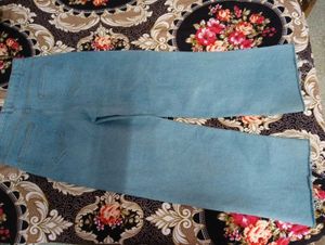 Wide Leg Denim Jeans