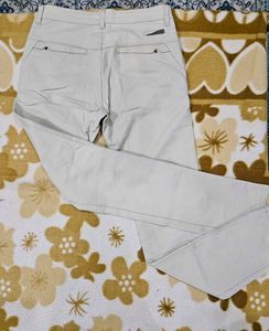 Casual Beige Jeans